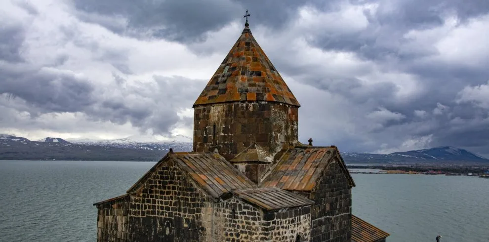 Armenia - Sevan Armenia Lake Mountains